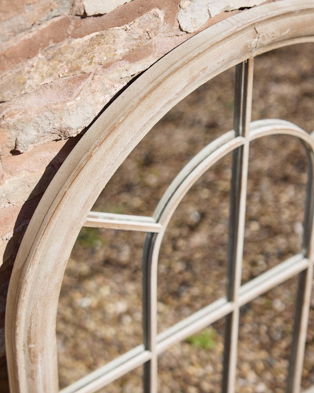 Mirror - Outdoor Vintage Arch Window Mirror 88cm x 69cm