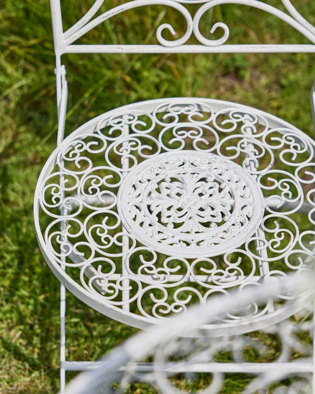 Cream 3 Piece Outdoor Bistro Set