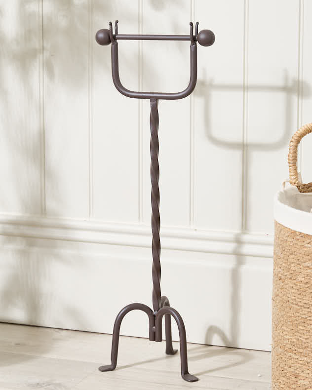 Period Style Iron Toilet Roll Holder – Dibor