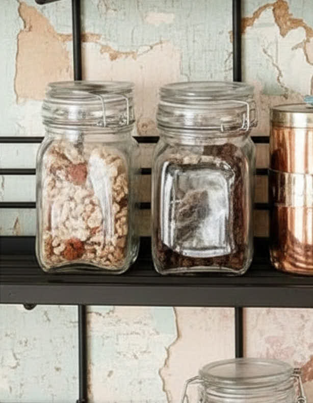 Amore 3 Tier Kitchen Wall Shelf