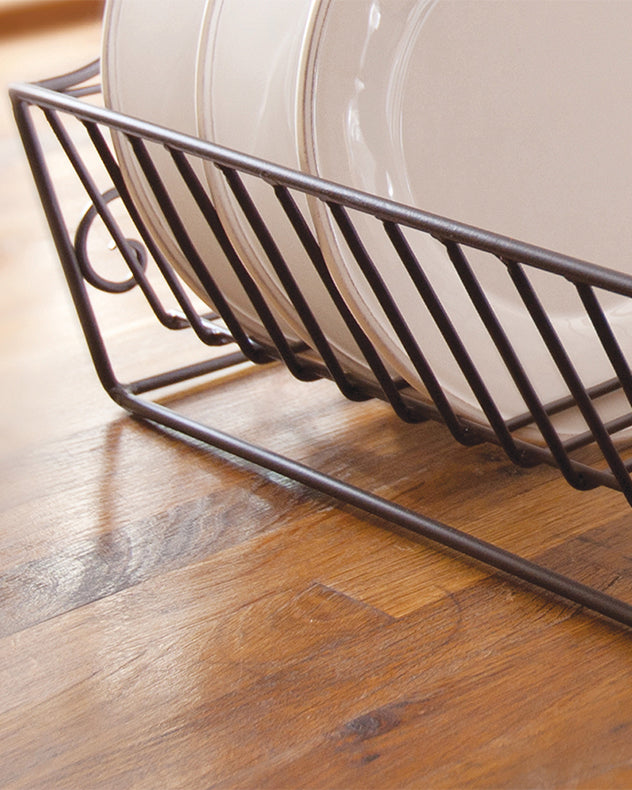 Farmhouse Dish Drainer Rack