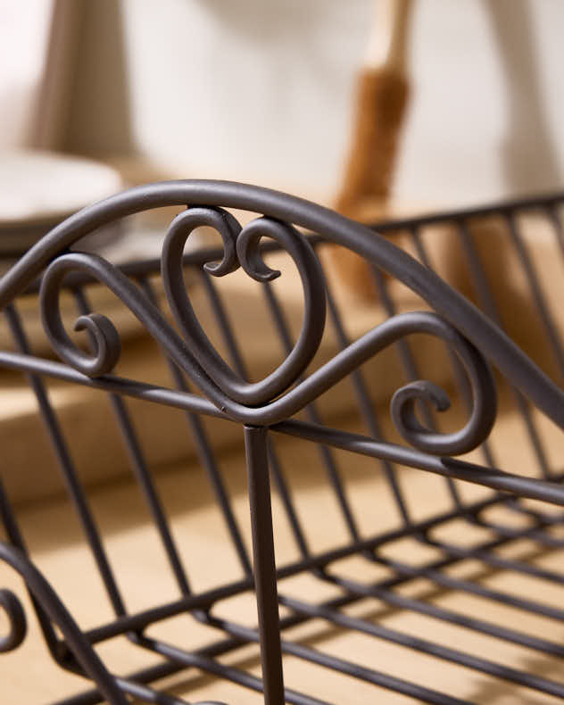 Farmhouse Dish Drainer Rack