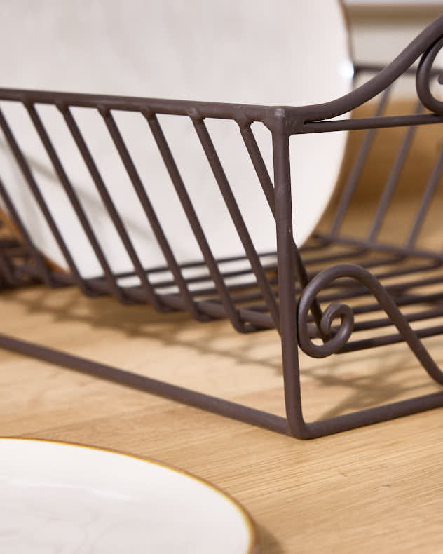 Farmhouse Dish Drainer Rack