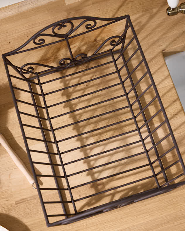 Farmhouse Dish Drainer Rack