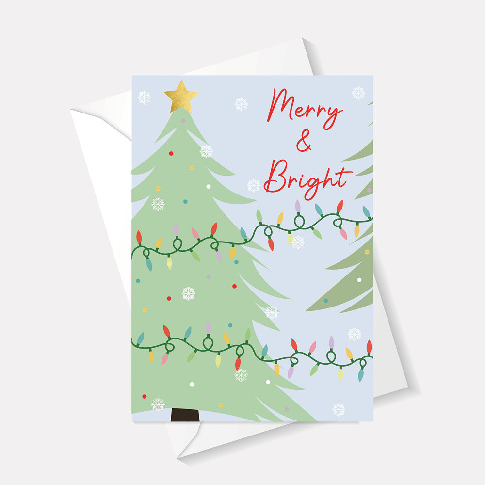 Merry & Bright Greeting Card
