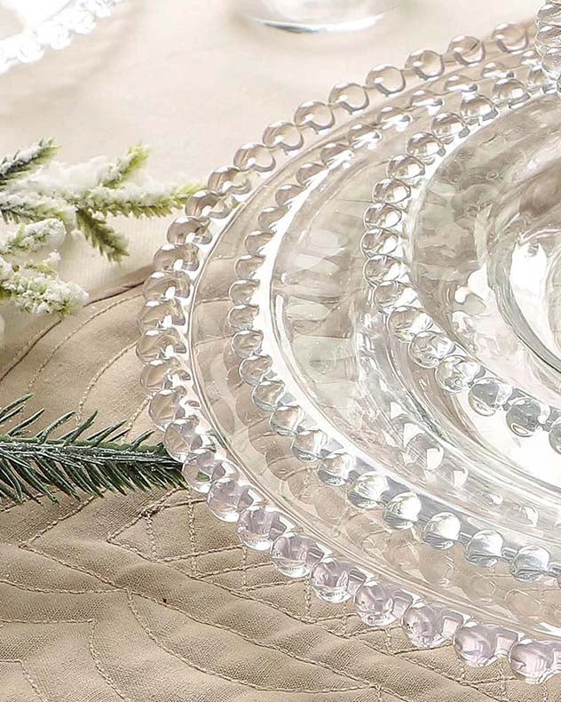 12 Piece Bella Perle Dinner Set closeup