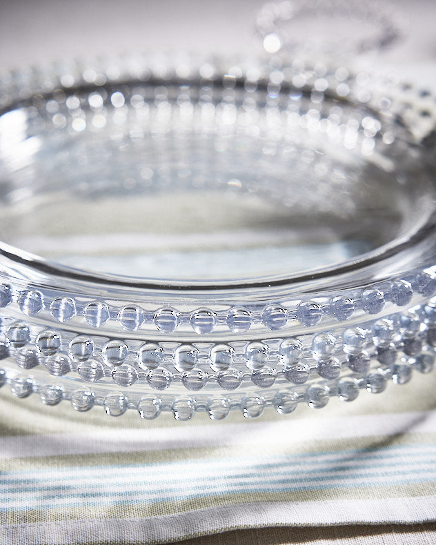 Plates - Set of 4 Bella Perle Glass Dinner Plates