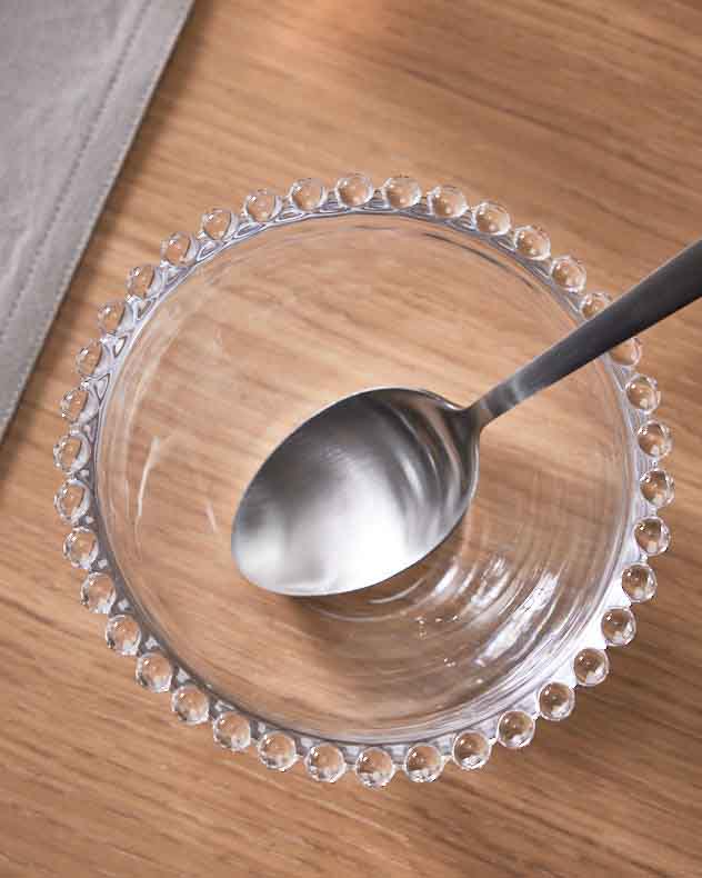 Bella Perle Beaded Glass Bowl