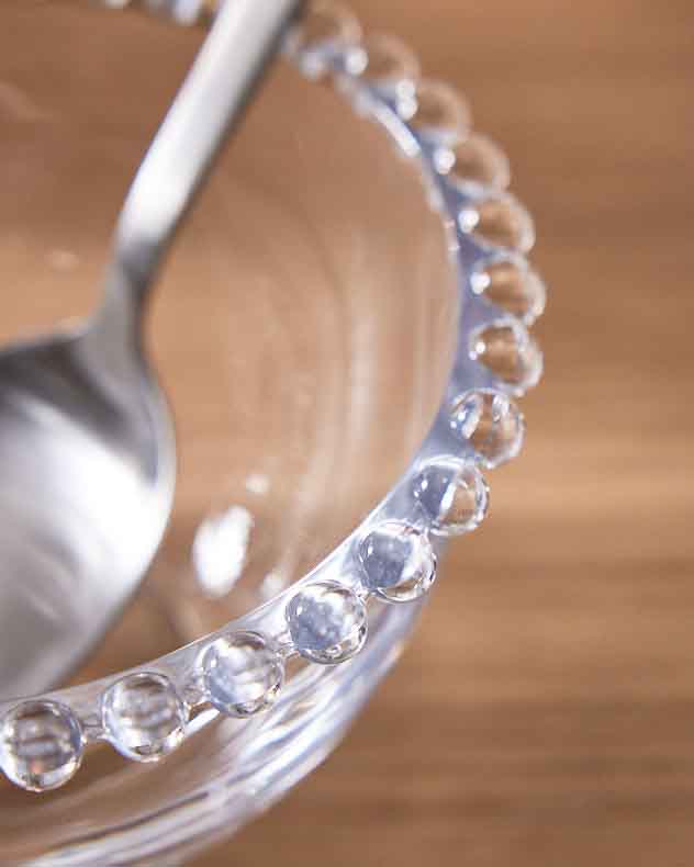 Bella Perle Beaded Glass Bowl