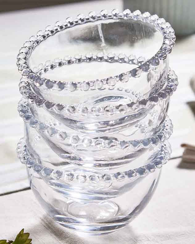 Bowls - Set of 4 Bella Perle Dessert Bowls