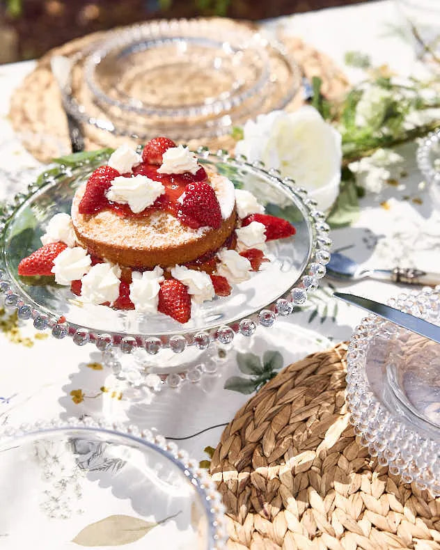 Perle Glass Cake Stand