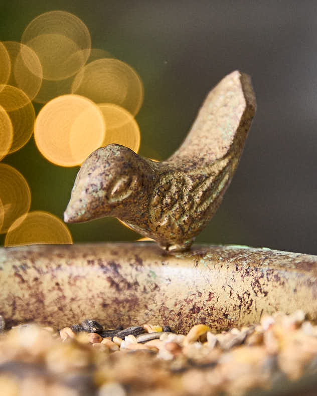 Personalised Hanging Heart Garden Bird Feeder