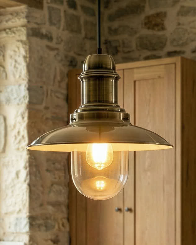 Brass Pendant Light