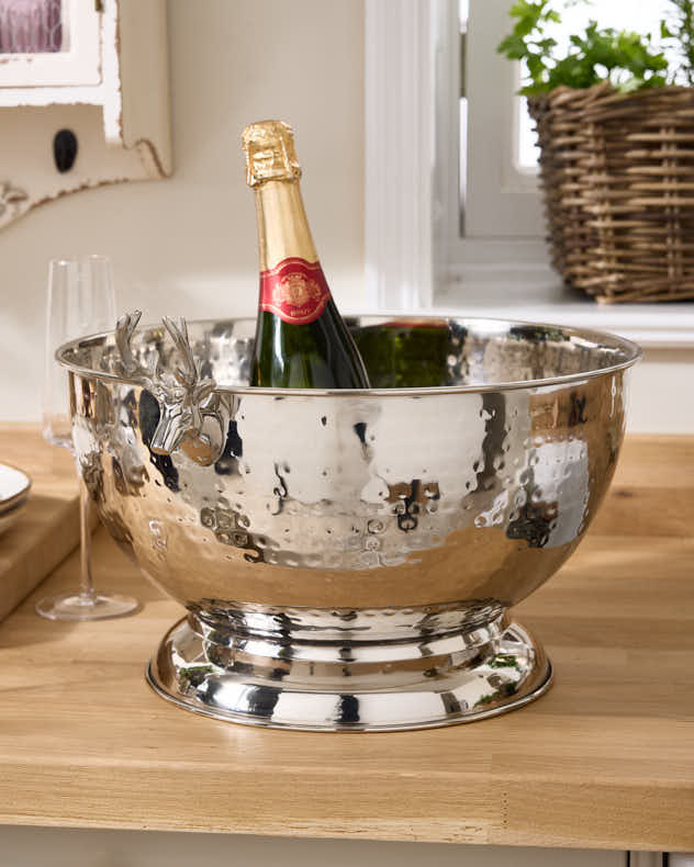Steel Bowl Champagne Cooler