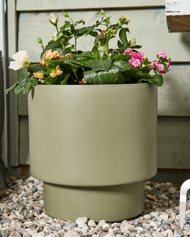 Forest Green Medium Plant Pot