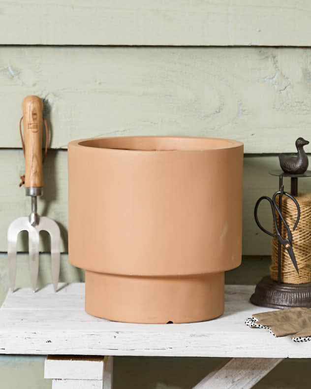 Small Earth Brown Terracotta Plant Pot