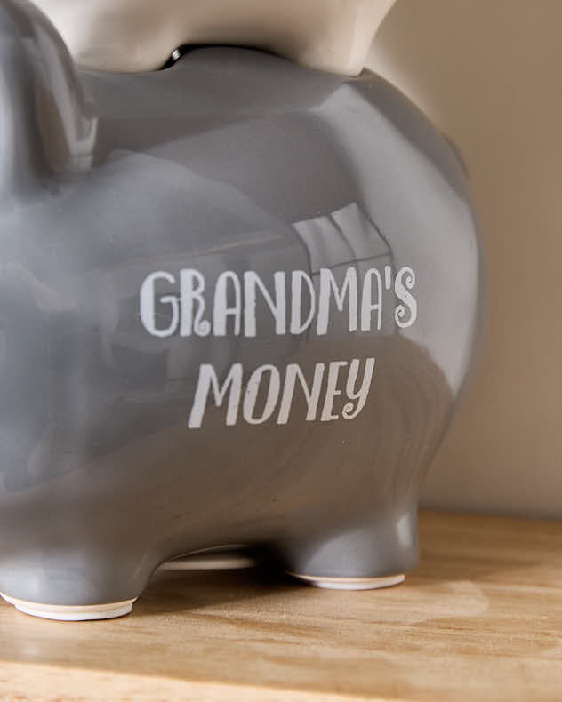 Novelty Grandma & Grandad's Piggy Bank