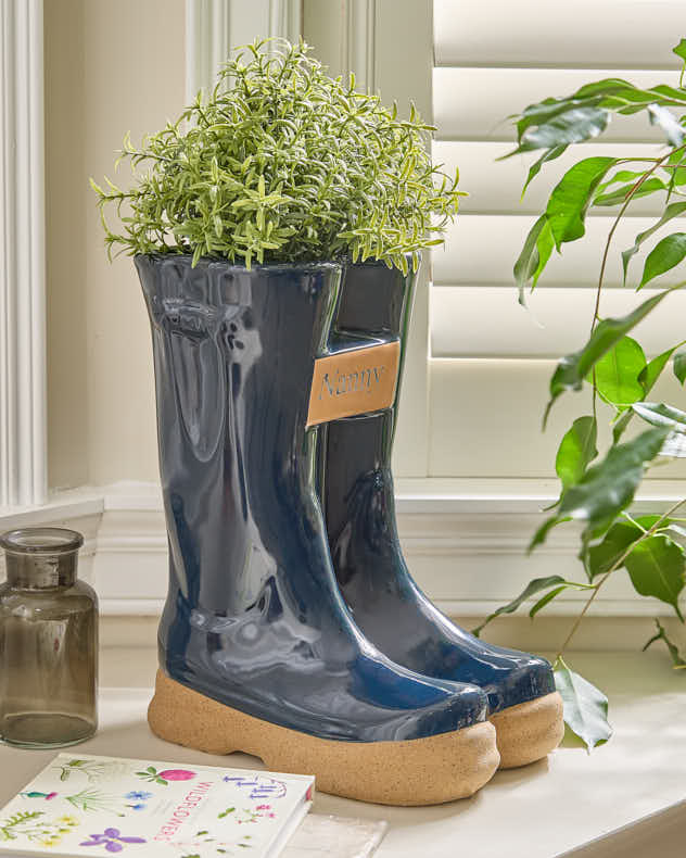 Nanny Ceramic Large Welly Planters