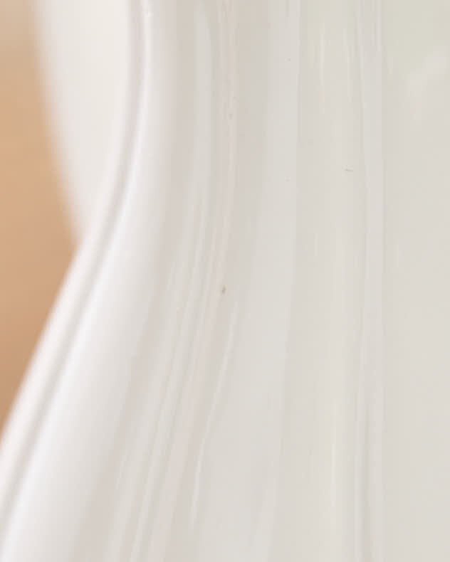 Ivory Ceramic Flawed Jug