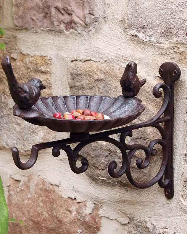 Cast Iron Bird Bath Bracket