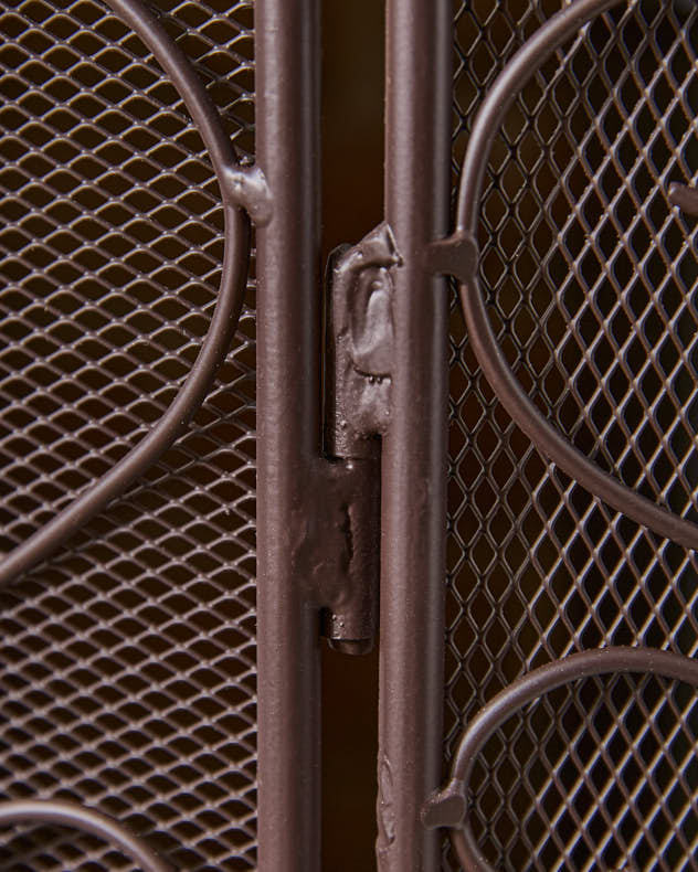 Three Panel Folding Fire Guard