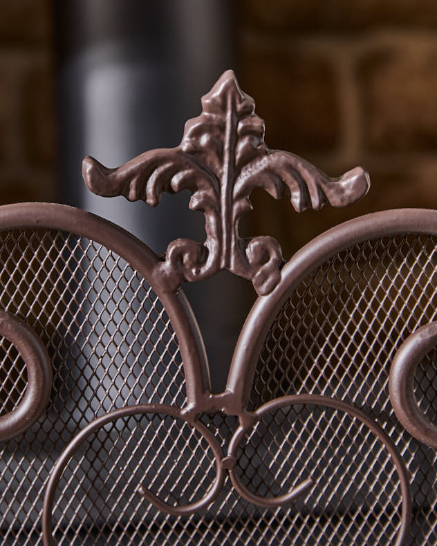Three Panel Folding Fire Guard