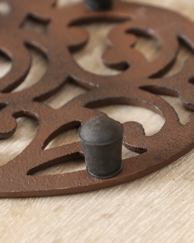 Heart Shaped Cast Iron Trivet