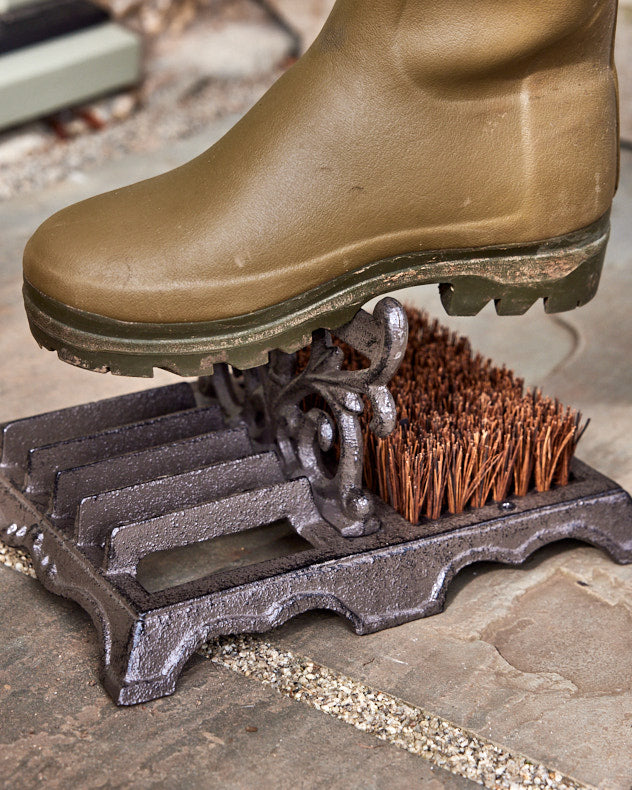 Leather boot new arrivals brush