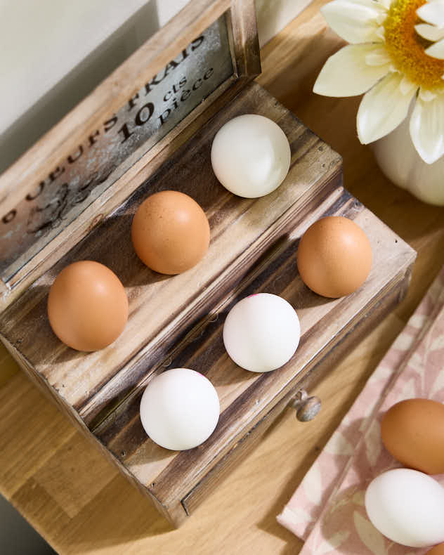 Wooden Egg Caddy