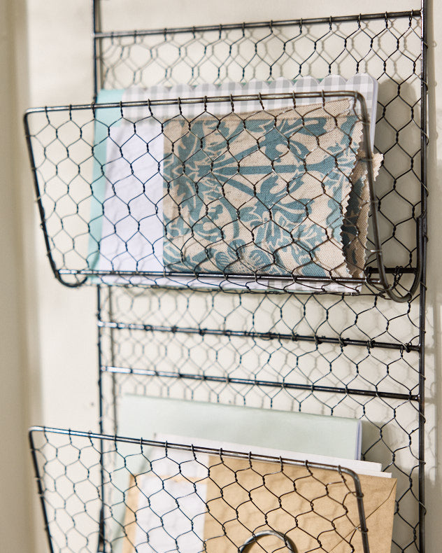 Wall Mounted Magazine Rack