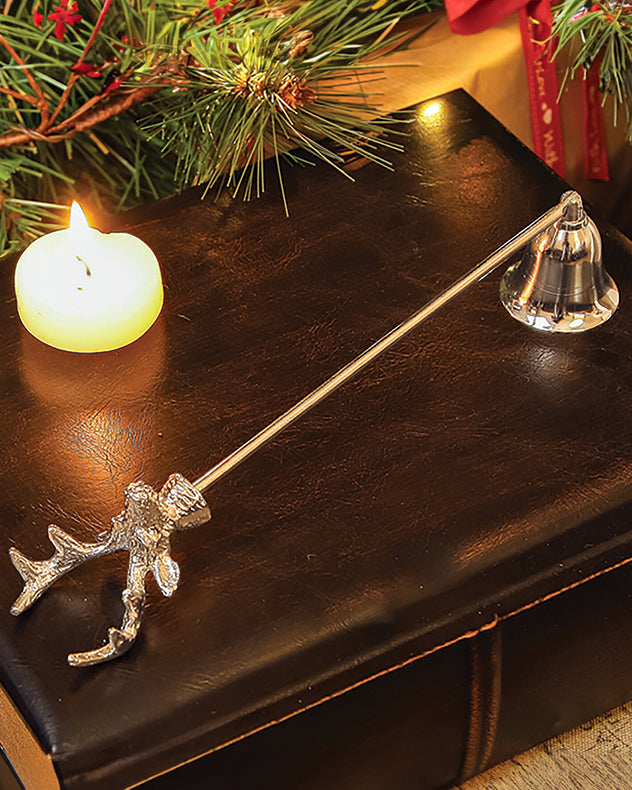 Silver Stag Candle Snuffer