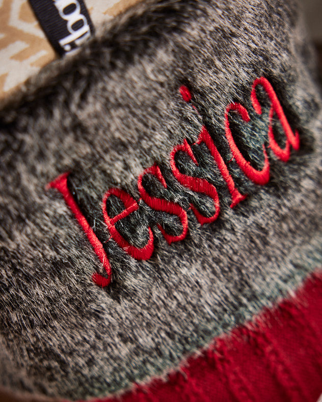 Stockings - Nordic Heart Personalised Stocking