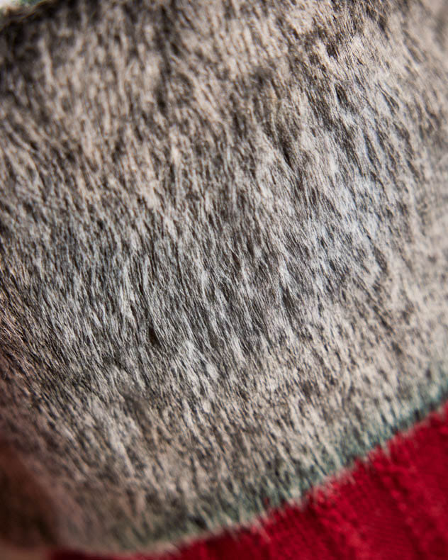 Red Nordic Christmas Stockings