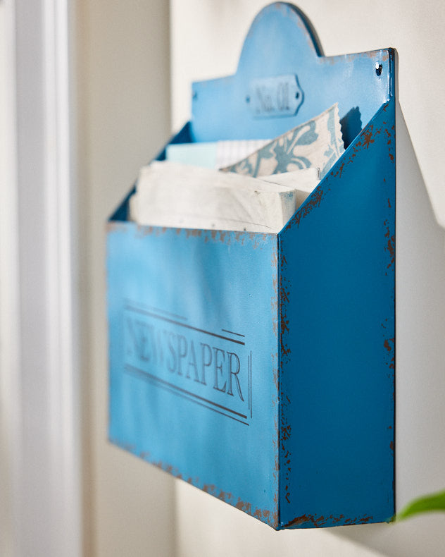French Blue Newspaper Store