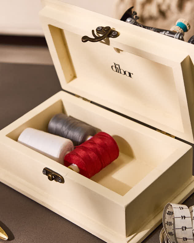 Personalised Vintage Sewing Box