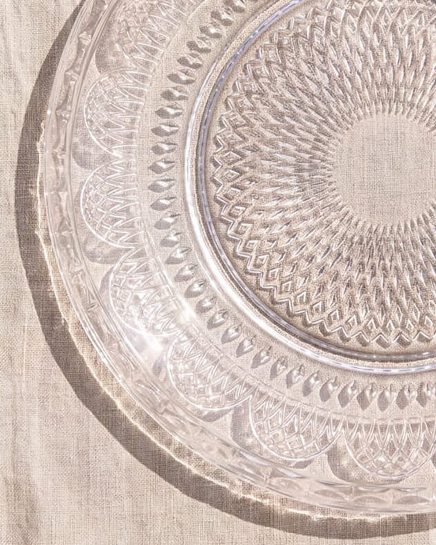 Parisian Glass Side Plates