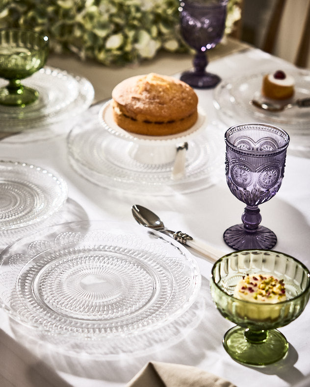 Parisian Glass Side Plates