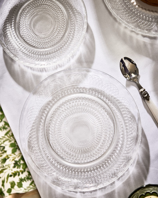 Parisian Glass Side Plates