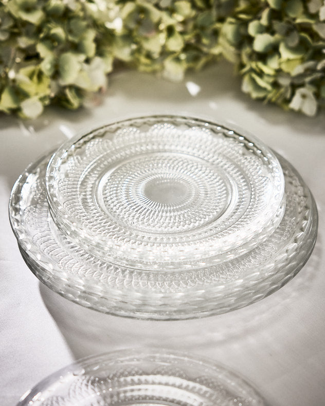 Parisian Glass Side Plates