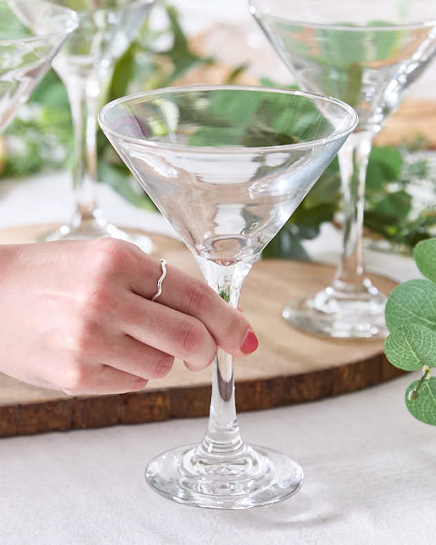 Verre à cocktail Martini élégant