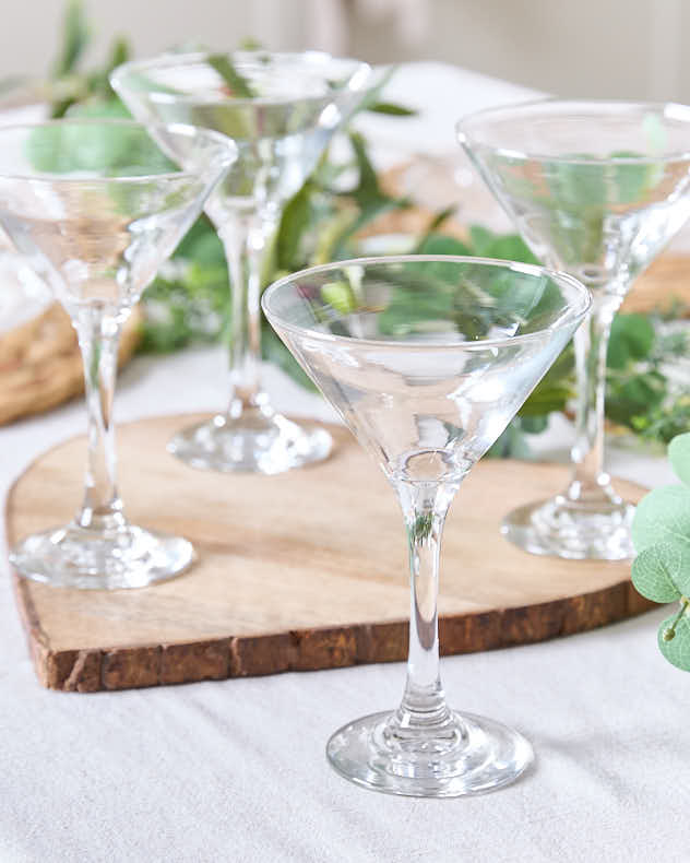Verre à cocktail Martini élégant