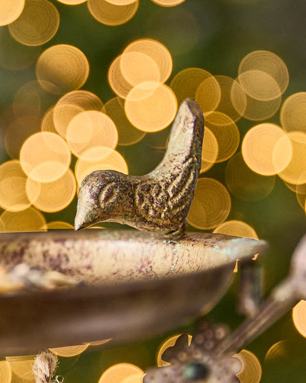 Hanging Heart Garden Bird Feeder