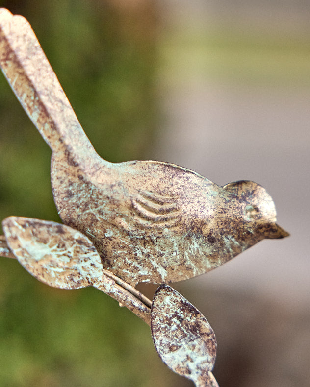 Vintage Hanging Heart Garden Bird Feeder
