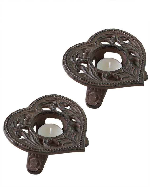 Cast iron deals tea light holder