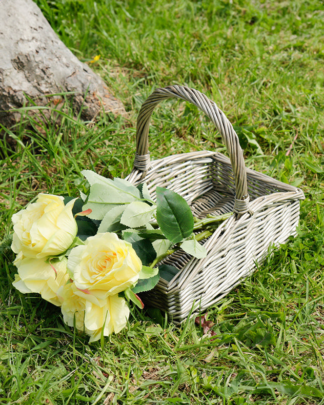 Sloped Antique Wash Flower Trug