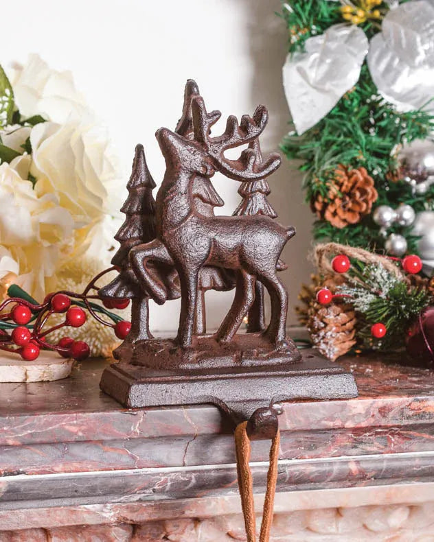 Stocking Holders Set of Four - Reindeer Christmas Stocking Holder