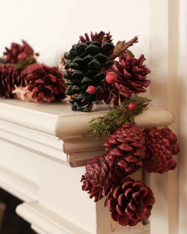 Cinnamon Pine Christmas Garland - 120cm