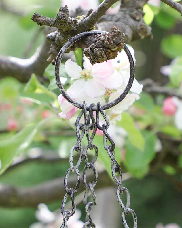 Vintage Ornate Hanging Basket