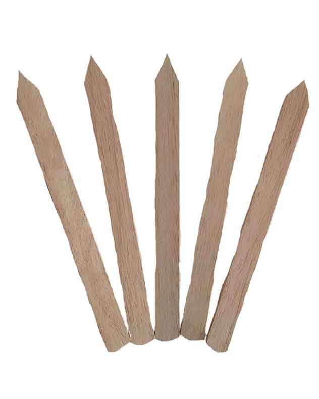 Set of 5 Wooden Plant Markers