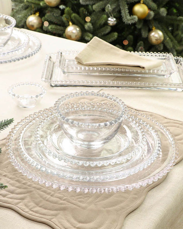 Set of 2 Bella Perle Quilted Placemats